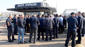 עובדי טכנולוגיית להבים, צילום: דוברות ההסתדרות